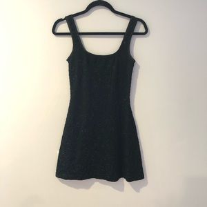 Vintage all over beaded mini dress